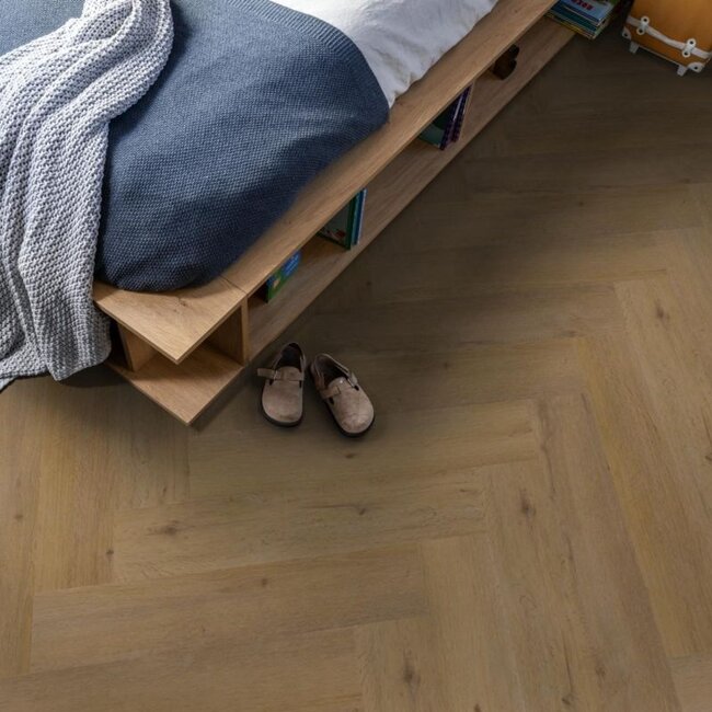 Ambiant Spigato Vivero visgraat click SRC dark oak