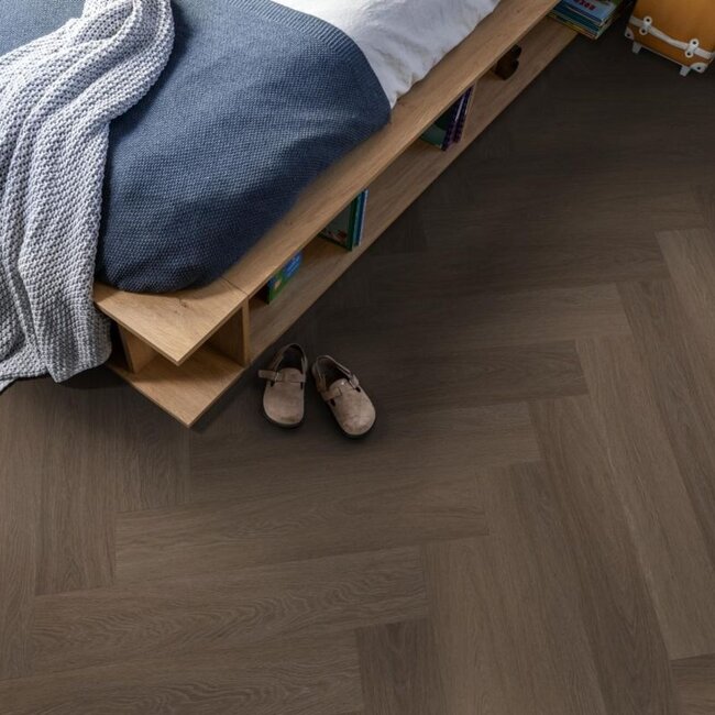 Ambiant Spigato Estino visgraat click SRC brown