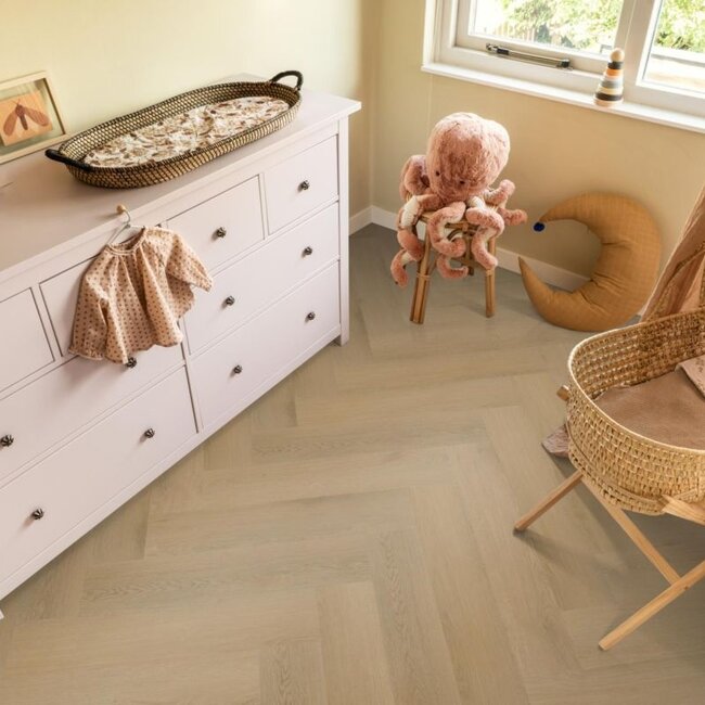 Ambiant Spigato Navaro visgraat click light oak