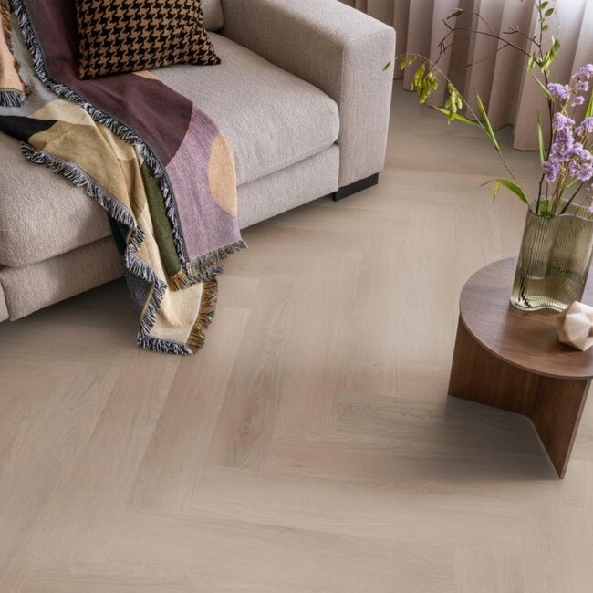 Ambiant Spigato Navaro visgraat click dark oak