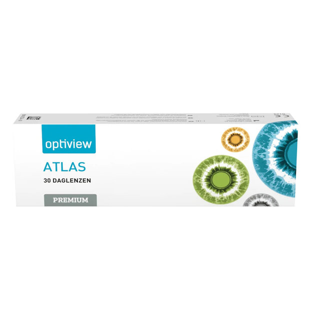 Optiview Atlas Premium 30 pack 1 sterkte