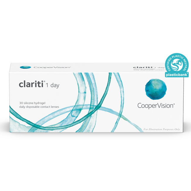 Coopervision Clariti 1 Day 2x30 pack L+R