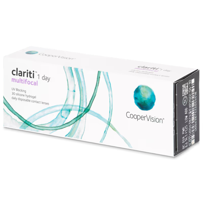 Coopervision Clariti 1 Day Multifocal 30 pack 1 sterkte
