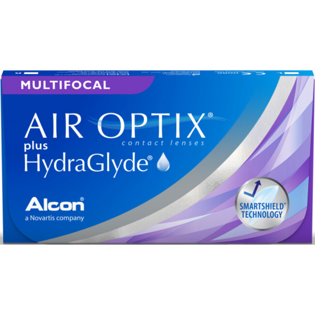 Air Optix Plus HydraGlyde Multifocal 2x6 pack L+R