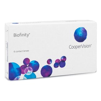 Coopervision Coopervision Biofinity Day&Night 6 pack 1 sterkte