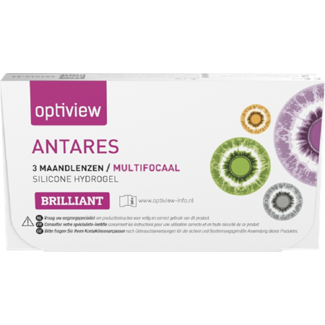 Coopervision Optiview Antares Brilliant Multifocaal 3 pack 1 sterkte