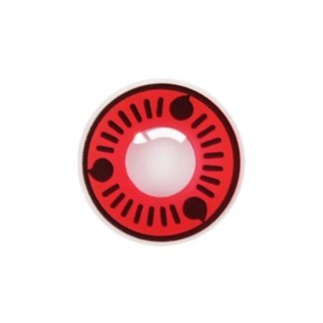 Crazy Kleur lenzen Rood Atoom Nu met GRATIS lensdoosje