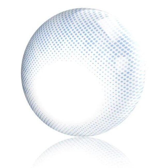 FreshGo Hidrocor Azul gekleurde contactlens, met gratis lensdoosje