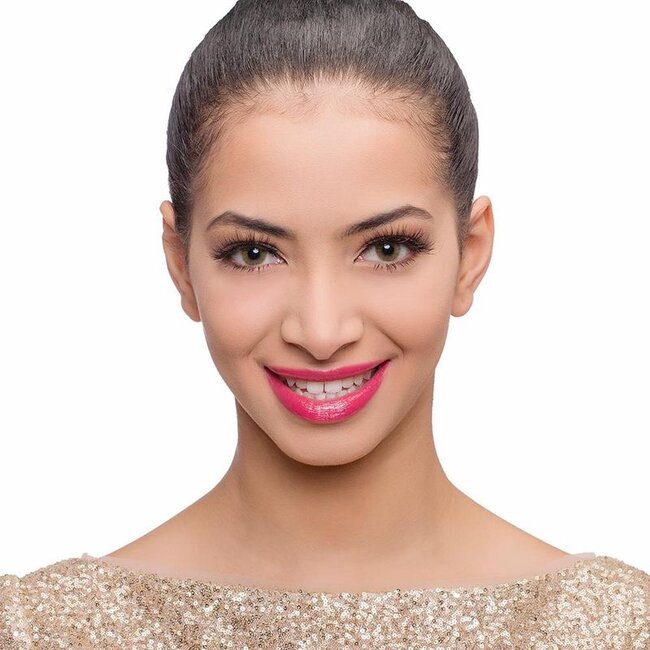 FreshGo Hidrocor Amber gekleurde contactlens, met gratis lensdoosje