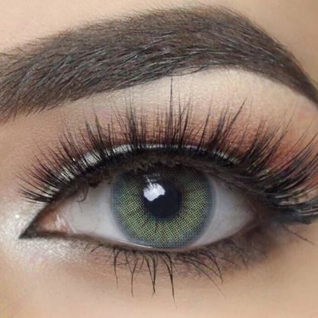 FreshGo Hidrocor Topaz gekleurde contactlens, met gratis lensdoosje