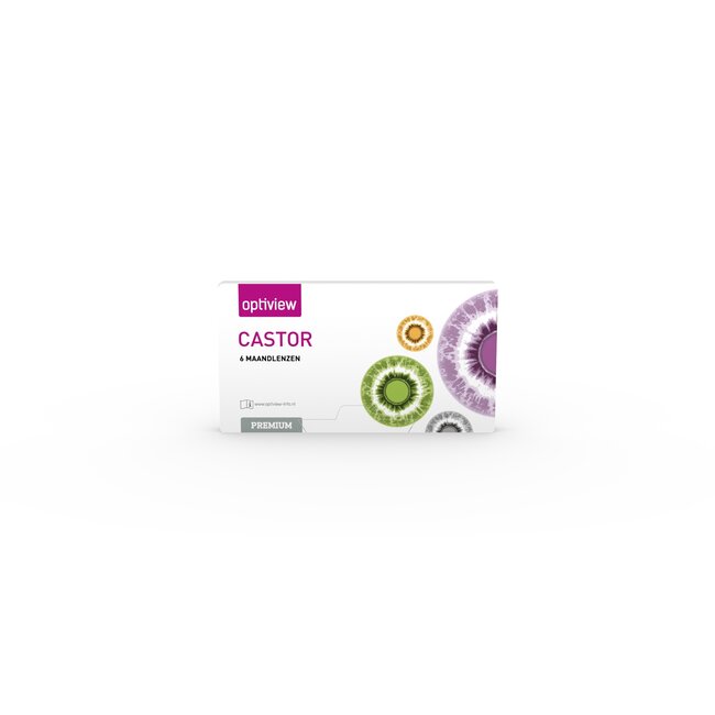 Optiview Castor Premium 6 pack 1 sterkte