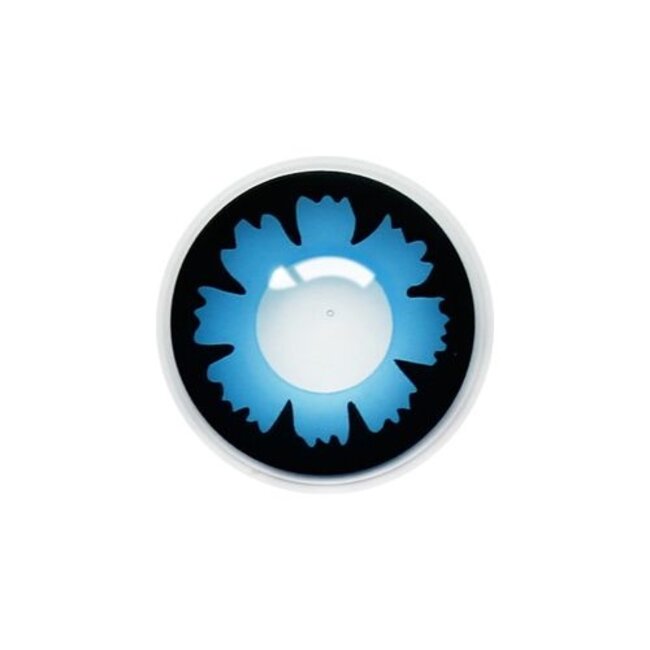 Blue Flower crazy kleurlenzen Nu met GRATIS lensdoosje