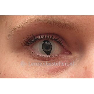 Universeel Crazy Cat Eye lenzen WIT