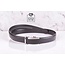 EYES ON ME Lederen riem zonder gaatjes, met automatische gesp voor heren (Model N032)