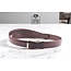 EYES ON ME Lederen riem zonder gaatjes, met automatische gesp voor heren (Model A024)
