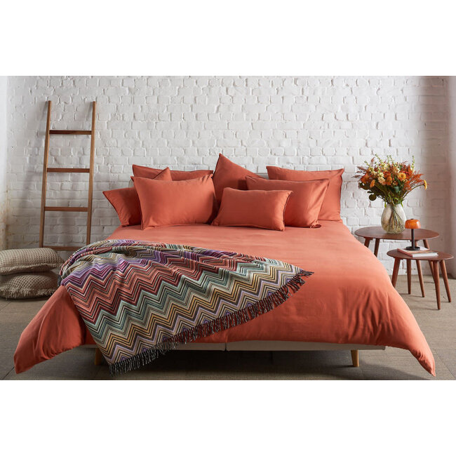 Brushed sateen - brick