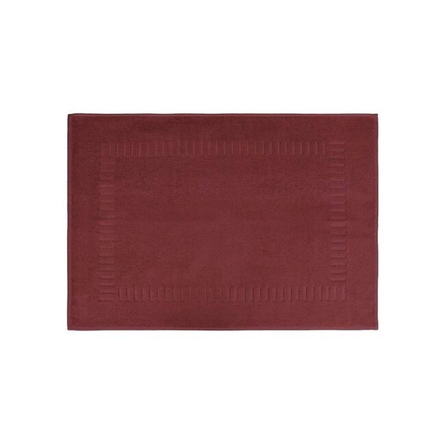 Badmat Lasa alfombra 50x70 - burdeos