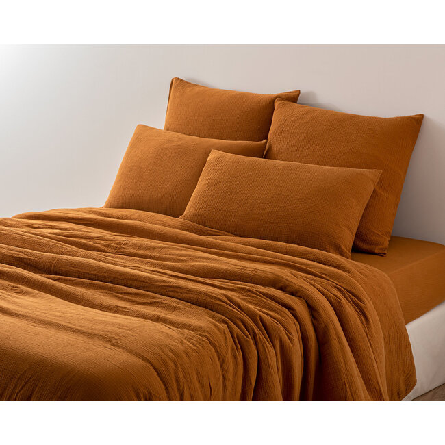 Lasa cocoon double gauze - terre cuite
