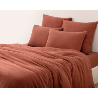 Lasa Home Lasa cocoon double gauze - brick