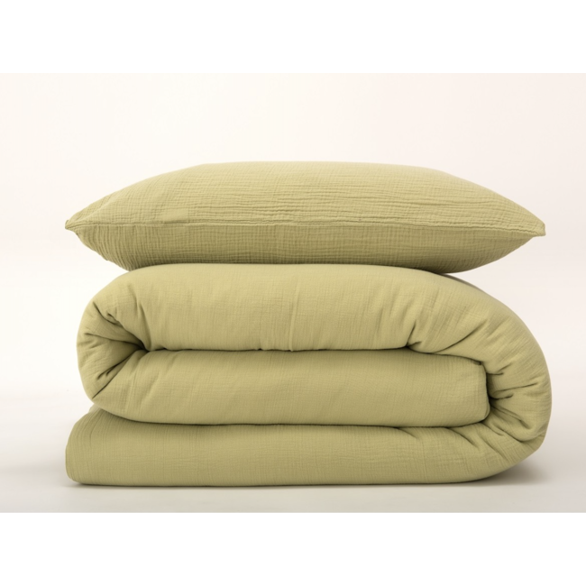 Lasa cocoon double gauze - sage