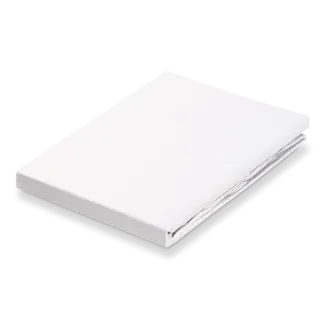 Vandyck Hoeslaken satin - wit