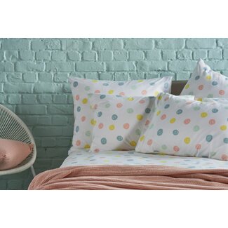 Passion Home Linen Dekbedovertrek + kussensloop flanel - smiley