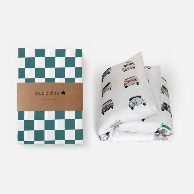 Auto dekbedovertrek licht