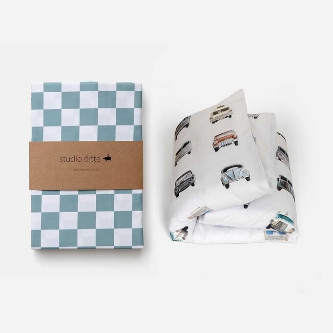 Auto dekbedovertrek licht