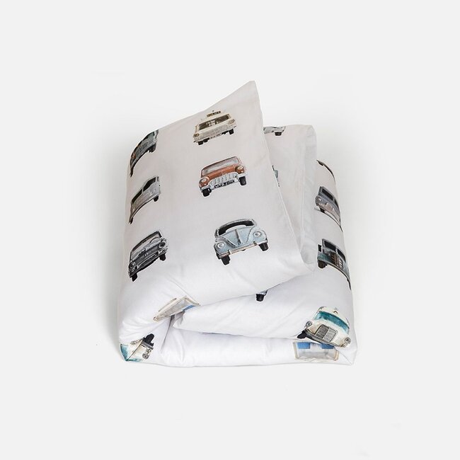 Auto dekbedovertrek licht