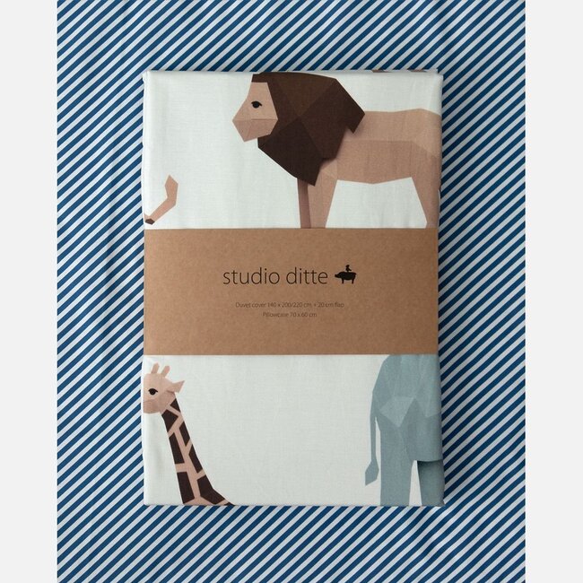 Safari dekbedovertrek licht