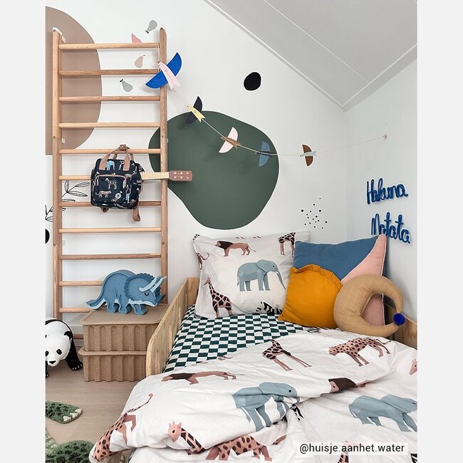 Safari dekbedovertrek licht