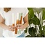 Gradient candles long 30cm - pine tree