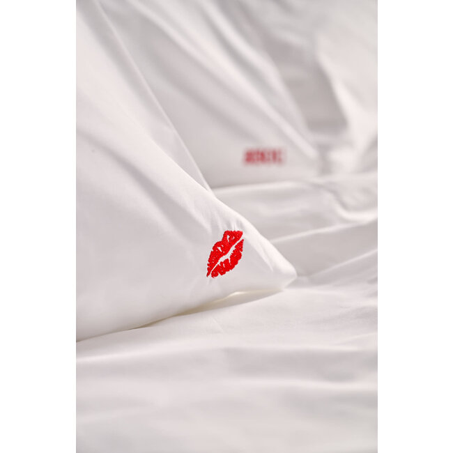 Bisou dekbedovertrek + kussensloop percal katoen