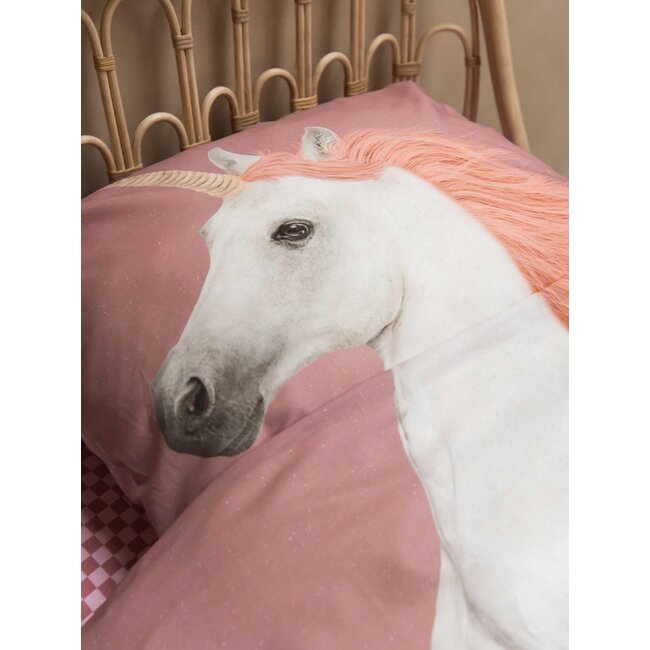 Unicorn dusty pink 140 x 200/220cm + 1 sloop