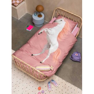 Snurk Unicorn dusty pink 140 x 200/220cm + 1 sloop