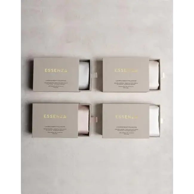 Alice kussensloop zijde ivoor