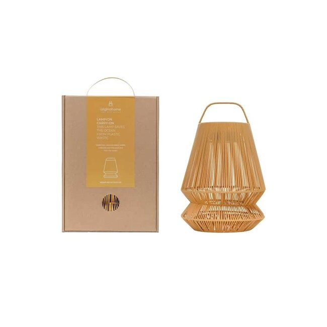 Lampion carry on recycled - honey