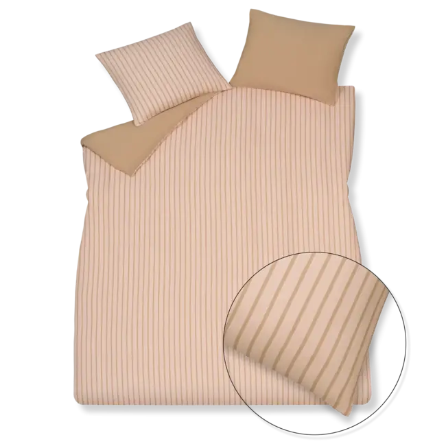 Dekbedovertrek pure 92 (bamboo) - sepia pink