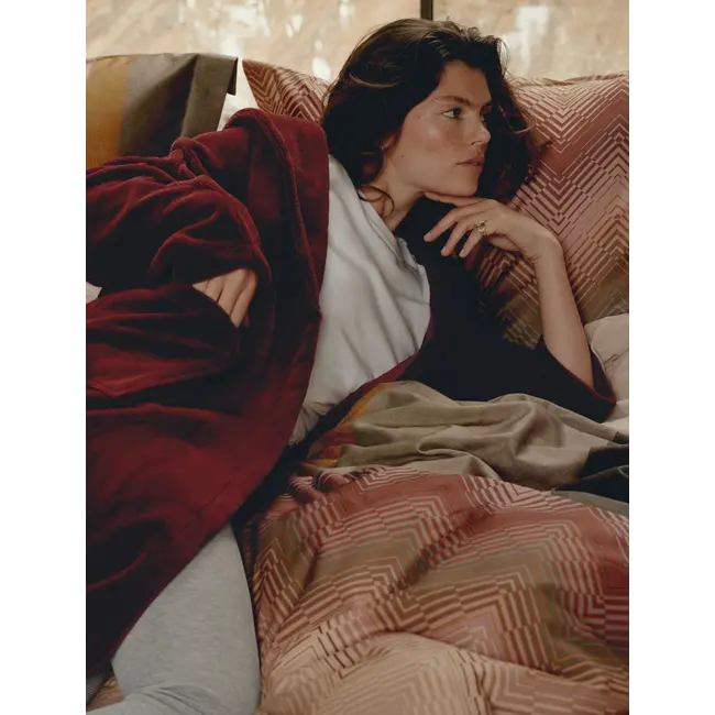 Badjas beaumont - burgundy