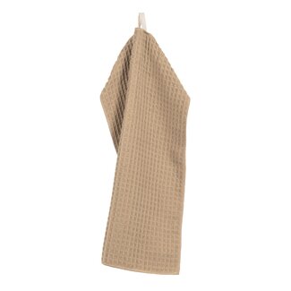 Keukenhanddoek microvezel - sand (2st 60x40 cm)