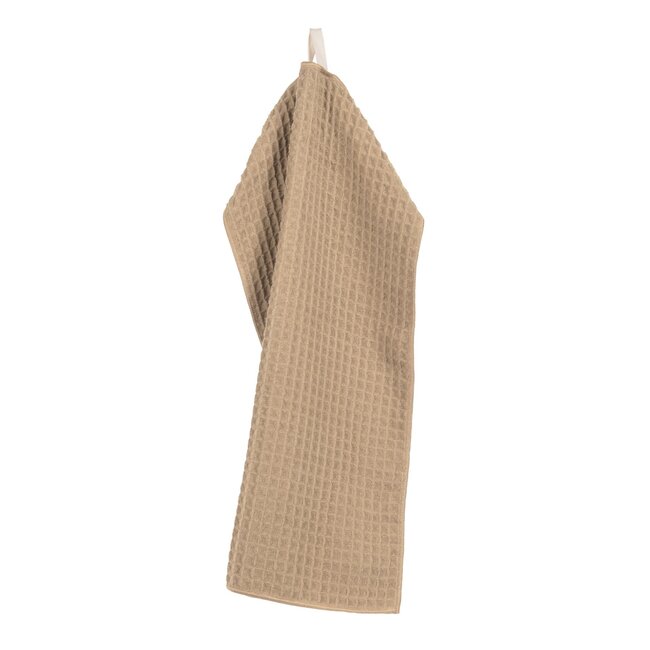 Keukenhanddoek microvezel - sand (2st 60x40 cm)
