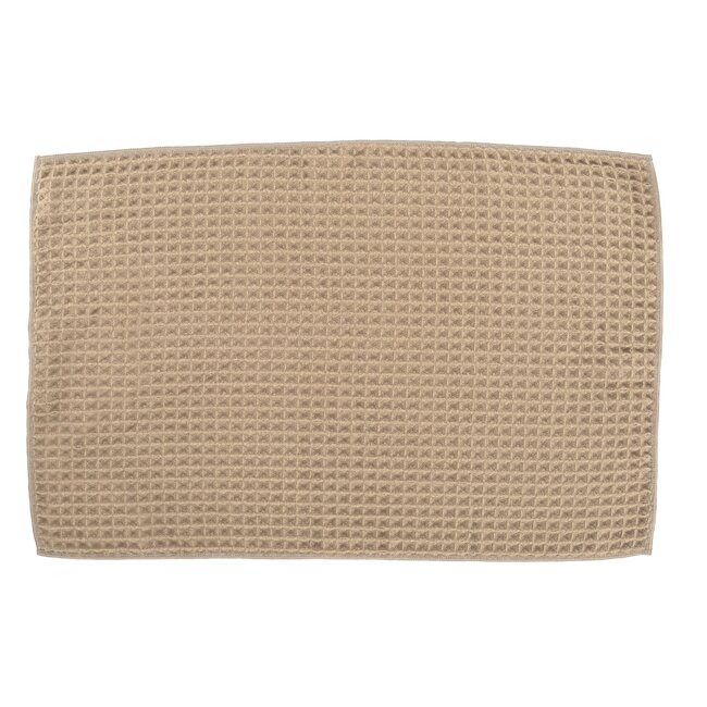 Keukenhanddoek microvezel - sand (2st 60x40 cm)