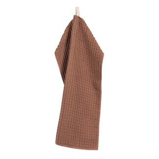 Keukenhanddoek microvezel - cognac (2st 60x40 cm)