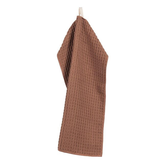 Keukenhanddoek microvezel - cognac (2st 60x40 cm)