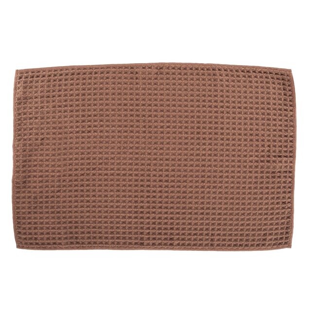 Keukenhanddoek microvezel - cognac (2st 60x40 cm)