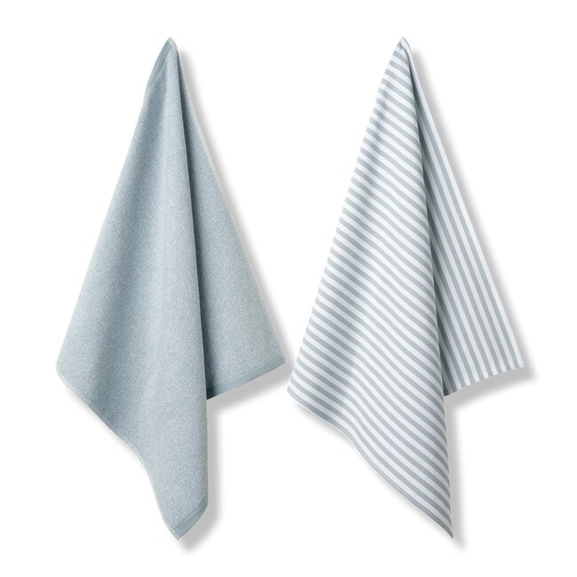 Set handdoek + theedoek 60 x 60 cm