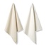 Set handdoek + theedoek 60 x 60 cm