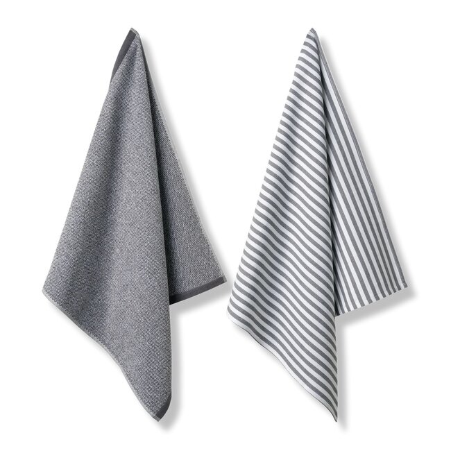 Set handdoek + theedoek 60 x 60 cm