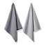 Set handdoek + theedoek 60 x 60 cm
