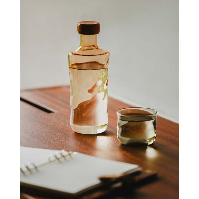 Swirl fles medium - glow